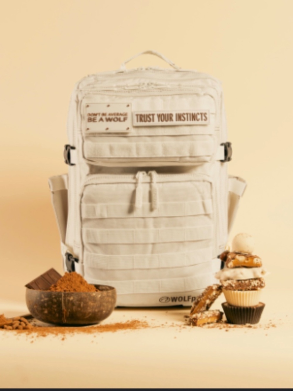 Wolfpack 35L Backpack Vanilla